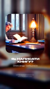Обкладинка Як написати книгу